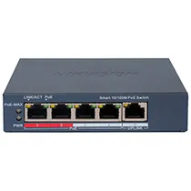 Hub Switch Hikvision DS-3E1105P-Ei/ M 4 Portas / Poe / 10/ 100MBPS