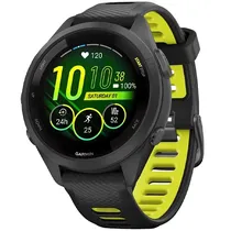 Relógio Garmin Forerunner 265S 010-02810-13 com GPS/Wi-Fi - Preto/Amarelo  Relógio Gar...