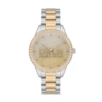 Relógio Analógico Feminino Daniel Klein Premium DK.1.12565-5 - Dourado/Prata