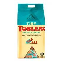 Chocolate Toblerone Tiny Ao Leite com Amêndoas Crocantes Pacote 256G