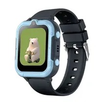 Relogio Smartwatch Inteligente para Crianças Blulory U88 Kids / 4G / Sim-Card / Sos Alarma / Chamada de Video / GPS / Microfone / Camera / 8MB + 16MB / 1.5" / 7 Juegos Incluidos + Pulseira Adicional - Azul Marinho
