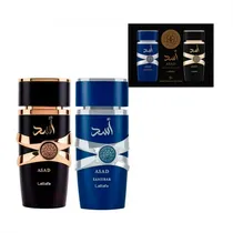 Kit Perfume Lattafa Asad 5TH Year Anniversary Edition Edp Masculino 100ML 2PCS