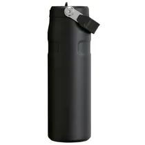 Garrafa Térmica Stanley The Aerolight Iceflow Bottle Flip Straw 2.0 Lid 710ML - Black