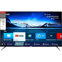 TV 50 Magnavox 50MEZ573/ M1 Smart 4K/ HDMI/ USB/ AND12