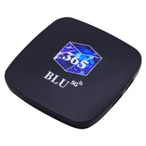 Receptor TV Box Blu 5G 365 / 16K / Ultra HD / 128GB / Android TV - Preto