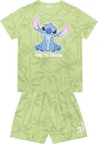 Conjunto Fakini Kids 10.25.02745 - Lilo & Stitch - Verde