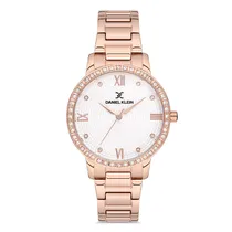 Relógio Analógico Feminino Daniel Klein DK.1.12727-6 Premium Ladies / Pulseira de Aço Inoxidável - Rose Gold