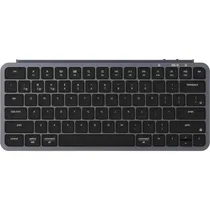 Teclado Keychron B1 Pro Ultra-Slim Sem Fio - Cinza Espacial (Inglês)