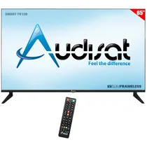 Televisão Smart LED Audisat AD-65 65" 4K Ultra HD - Preto