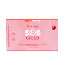 Gummy Vitamina Sos Ciclo Vitamina e, B6 19G Carton Rosado
