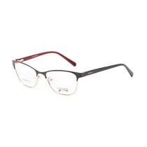 Armação para Óculos de Grau Visard B2333Z C3 Tam. 52-18-135MM - Preto/Vermelho