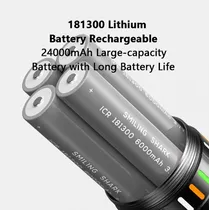 Pila Smiling Shark 181300 3.7V 6000MAH p/Linterna 5999/5996/5991