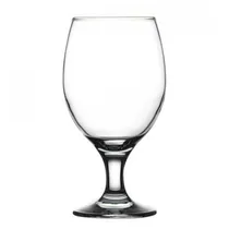 Copo de Vidro Cerveja/Água Bistrô Pasabahce 380ML 6PZS