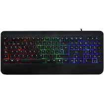 Teclado Gaming Mtek KB-7701LR/RGB (Espanhol) - Preto