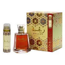 Kit Lattafa Perfume Raghba Eau de Parfum Feminino 100ML + Desodorante 50ML