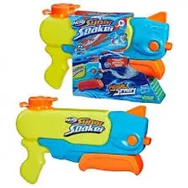 Hasbro Pistolas Nerf Soaker Wave Spray Plastico Multicolor