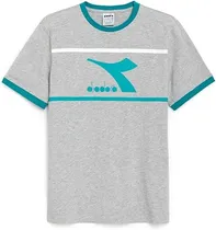 Diadora Remera Slam Light Middle 102179298-D0211 Masculino XL Grey Melange