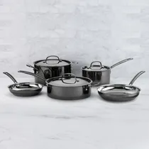 Kit Cuisinart Juego de Utencilios de Cocina de Acero Inoxidable Mica Shine de 8 Piezas