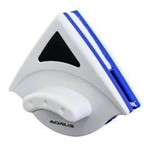 Limpa Vidro Janela Magnético Duplo Aorlis AO-78410 / 3-8MM - Branco/Azul