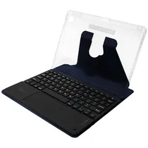 Capa + Teclado Magnético para iPad de 10.2" 4LIFE FL102360CTDB - Dark Blue (Inglês)