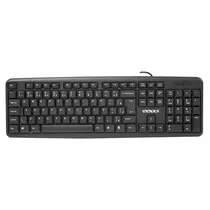 Teclado Satellite AK-910 USB Espanhol - Preto