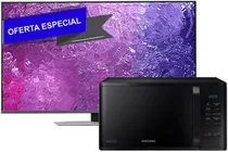 Kit Samsung Smart TV 43" Neo Qled 4K + Microondas Quick Defrost de 23 Litros