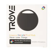 Rastreador Inteligente Trove Tag Android/Google - Preto