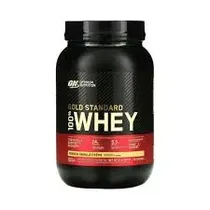 Optimum Nutrition Gold Standard Whey French Vainilla 27 Servicios Plastico Negro