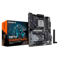 Placa Mae Gigabyte X870 Gaming Wifi 6 DDR5 Socket AM5 Chipset AMD X870 ATX