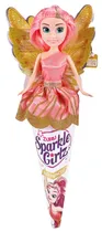 Boneca Fairy Princess Sparkle Girlz Zuru 10006 - Rosa