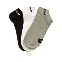 Medias Lotto H0431/WH-BL No Show Tricolor Unisex 3 Pares  Medias Lott...