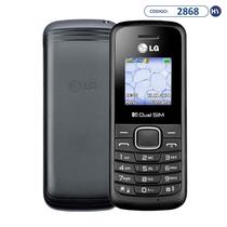 Celular LG B220 Dual Sim Tela de 1.45" Radio FM - Preto