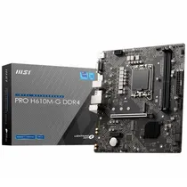 MSI Placa Madre 1700 Pro H610M-s DDR4/HDMI 911-7E44-012