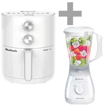 Kit Fritadeira Elétrica Molimix Totos MAF-34 1.500 Watts 3.5 Litros 220V ~ 50/60 HZ + Liquidificador ML-850-W