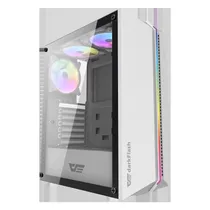 Gabinete Gamer Aigo Darkflash DK151 RGB Mid Tower - Branco (3 Fans Argb)
