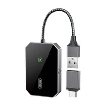 Adaptador Carplay Xo XO-CZ016 - USB - Wi-Fi/Bluetooth - com Adaptador USB/USB-C - Preto e Cinza  Adaptador C...