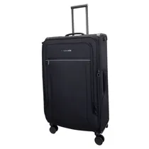 Mala Verage Expansível Preta 49×31×76 CM Em Rpetu + Pu