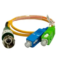 Iptv Pigtail SR100F-WD-Male Passive 2MM 0.5M SC-Apc SC-Upc M