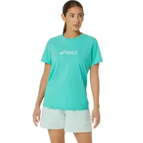 Asics Remera Training Core 2032C959.300 Femenino (T)M Tee Aurora Green