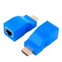 Adaptador HDMI p/ RJ45P Extensor 30M MTS 1080P  Adaptador H...