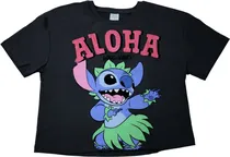Camiseta Fakini Kids 10.25.02645 - Lilo & Stitch - Femenino