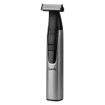 Barbeador Elétrico Quanta QTCAT55 - Recarregável - Cinza e Preto