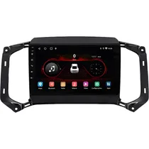 Autorrádio para Chevrolet S10 2017/19 Hetzer H-Pro 4G 9" + Bluetooth + Câmera de Ré - Preto
