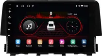 Multimídia Hetzer H-Pro Android 13 Tela de 9" Honda Civic 2017/20