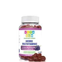 Vitagum Gomas Masticables Hierro Multivitaminas 30