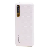 Carregador Portatil Powerbank Tukana TF04 / 20000MAH / USB X3 - Branco
