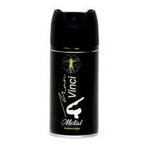 Desodorante Secret London Vinci Spray Masculino Metal 150ML
