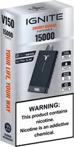 Vape Descartável Ignite V150 Cherry Banana 15000 Puffs