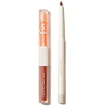 Lápis Labial Sheglam Soft 90S Glam Duo - Moody Taup