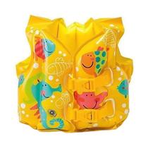 Salvavida Intex 59661 Infantil Amarillo Con Diseno